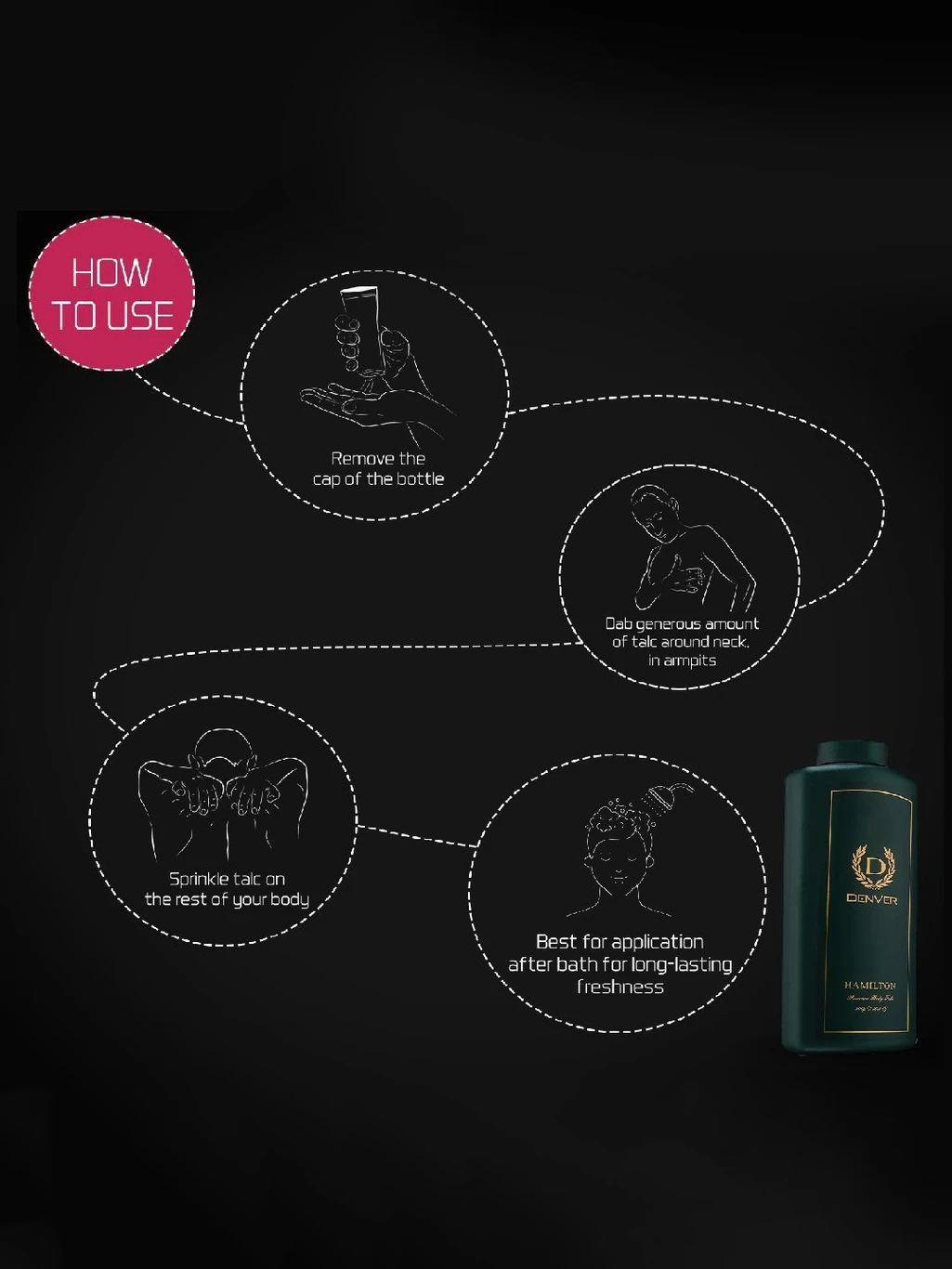 DENVER Hamilton Premium Talc